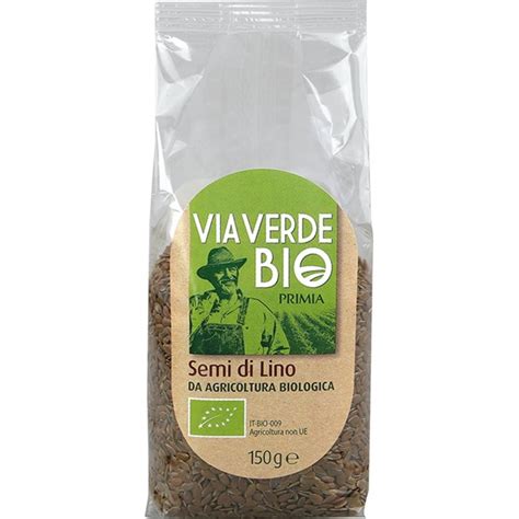 SEMI DI LINO VIA VERDE BIO 150 G Tigros