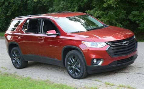 Chevrolet Traverse Rs Review Predictably Comfortable