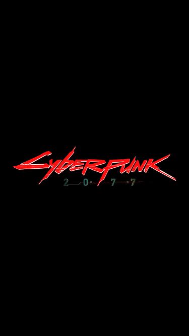 375x667 Cyberpunk 2077 Logo 4k 375x667 Resolution Hd 4k Wallpapers Images Backgrounds Photos