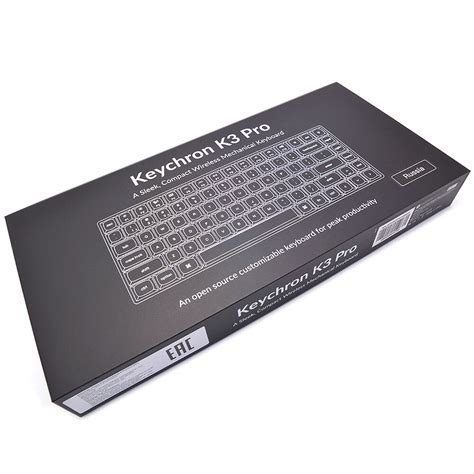 Keychron K3 Pro Rgb Gateron Red — купить клавиатуру по низкой цене