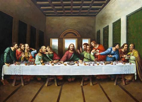 Leonardo da Vinci original picture of the last supper Painting ...