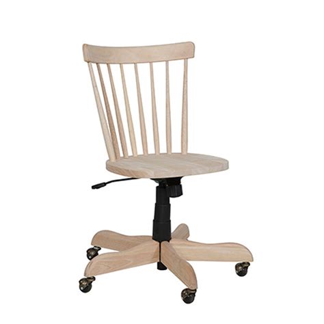 Swivel Desk Chair on Wheels | Whitewood Furniture