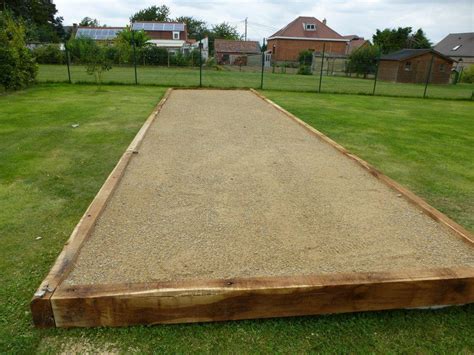 Piste De Petanque Jardinier Laurent Entreprise De Jardin