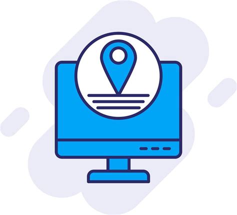 Location Line Filled Backgroud Icon 38163684 Vector Art At Vecteezy