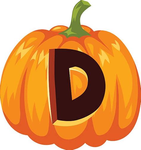 Buchstabe Letter D Halloween Letters Halloween Ii Lettering Alphabet