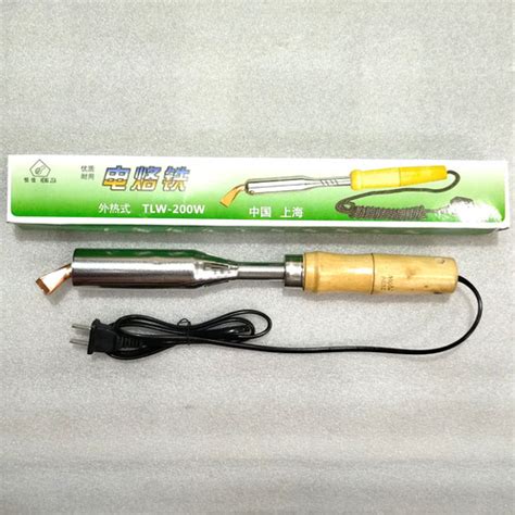 Jual Solder Listrik Watt Alat Patri Gagang Kayu Soldering Iron