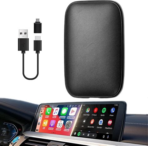 Sunweyer Adaptador automático sem fio CarPlay e Android Netflix