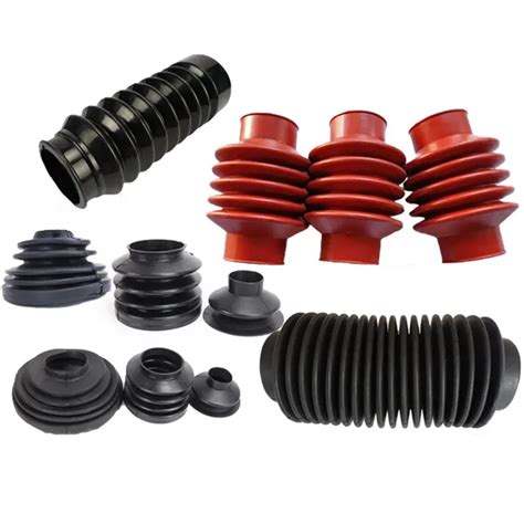 Flexible Silicone Flange Cover Rubber Strip Bellows Hose Expansion