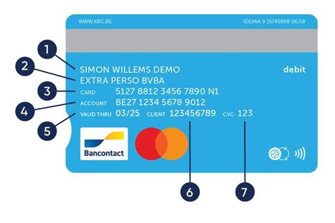 What Is My Card Number Or Account Number Kbc Banking Insurance