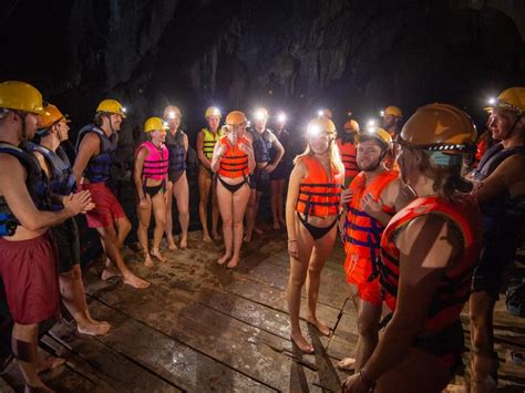 Phong Nha Dong Hoi Paradise Cave And Zipline In Dark Cave