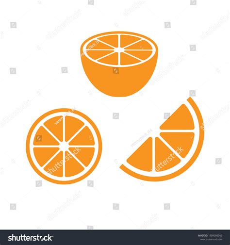 79 913 Orange Slice Icon Images Stock Photos Vectors Shutterstock