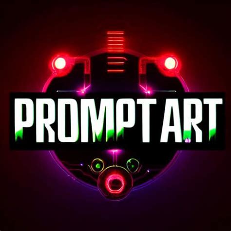 Promt Art logo , text generated by dall e flow , next many littles ...