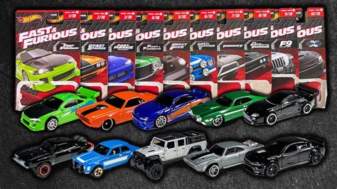 Unboxing The Best Hot Wheels Fast And Furious Basic Set Yet The 2023 10 Car Wave Wnew Eclipse