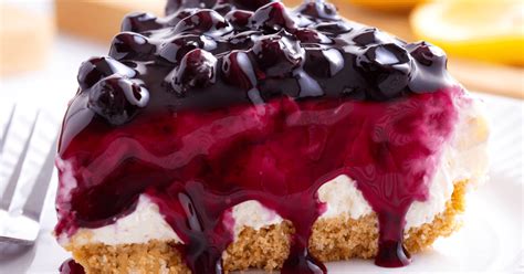 Easy No Bake Blueberry Cheesecake Recipe All Things Mamma