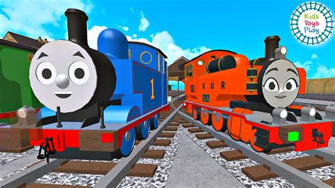 Thomtoys Land Thomas And Friends Roblox Train Crashes Youtube