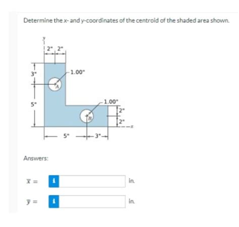 Answered Determine The X And Y Coordinates Of Bartleby