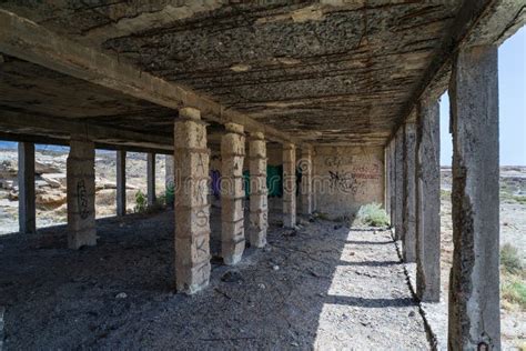 Ghost Town Of Abades And Abandoned Leper Colony Editorial Photography