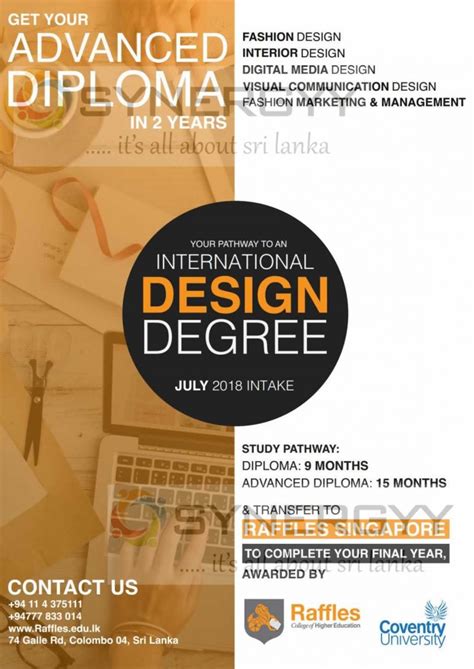 international design degree programme  raffles college  higher