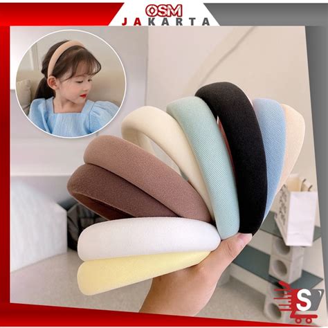 Jual OSM JKT B5633 Bando Kain Tebal Wanita Korea Bando Kain Warna