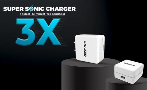 Gizmore Giz PA630 30 Watt Charger With USB To Type C Fast Charging