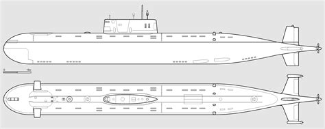 K 278 Komsomolets Soviet Submarine Blueprint Download Free Blueprint