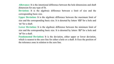 Limits Fits And Tolerances Ppt