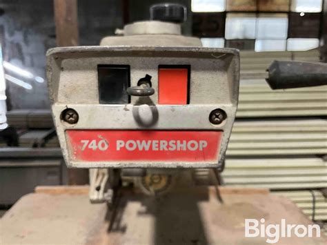 Dewalt 740 10” Radial Arm Saw Bigiron Auctions