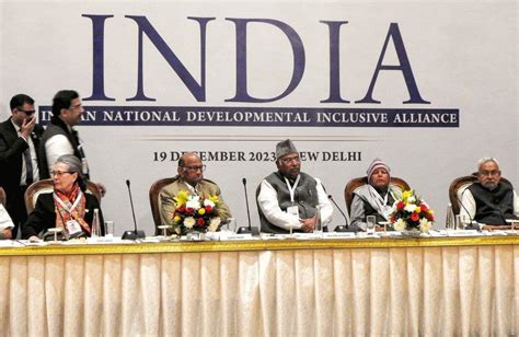 Opposition Leaders During The Indian National Developmental Inclusive