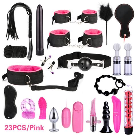 23 Pcs Erotic Sex Toys For Couples Adult Games Bdsm Kits Fetish