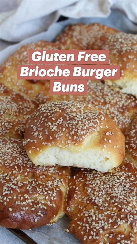 Gluten Free Brioche Burger Buns Artofit