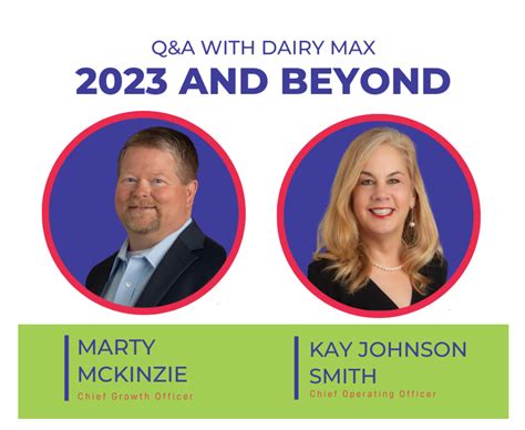 Qanda With Dairy Max 2023 And Beyond Dairy Max Your Local Dairy Council