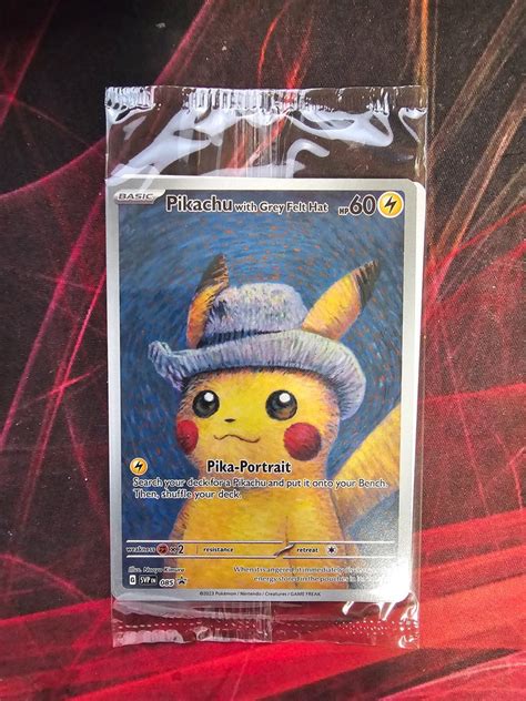 The Pok Mon Company Carte Collectionner Pokemon X Van Gogh Pikachu