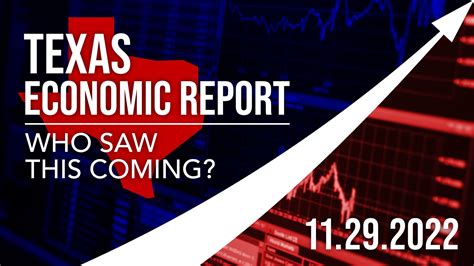 Who Saw This Coming Texas Economic Report Tnm News