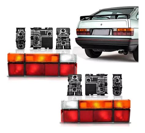 Kit Circuito Soquete Lanterna Traseira Gol Quadrado 87 94
