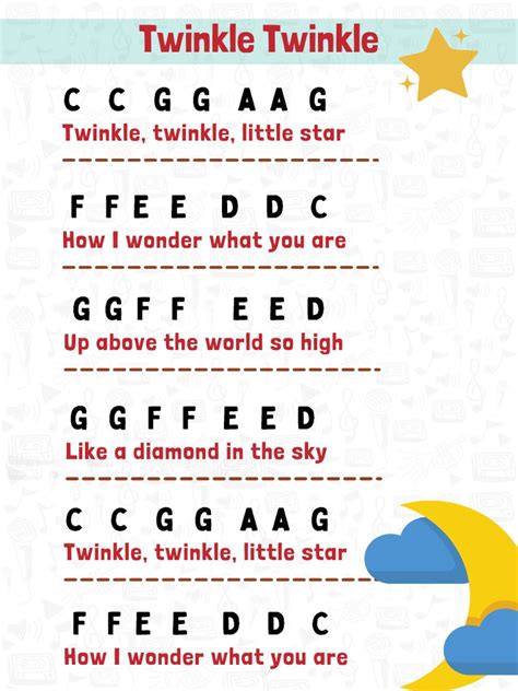 Twinkle Twinkle For Beginner Piano Pdf