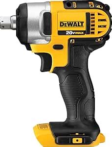 DEWALT Llave De Impacto Inalámbrica 20V MAX 1 2 Pulgada Solo