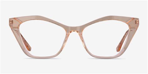 Tiffany Cat Eye Light Orange Glasses for Women | Eyebuydirect