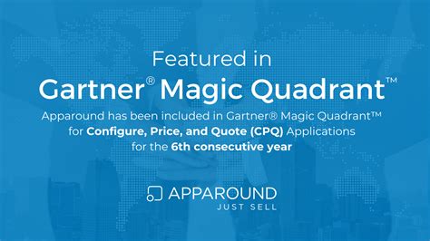 Apparound Recognized In The 2023 Gartner® Magic Quadrant™ For Configure