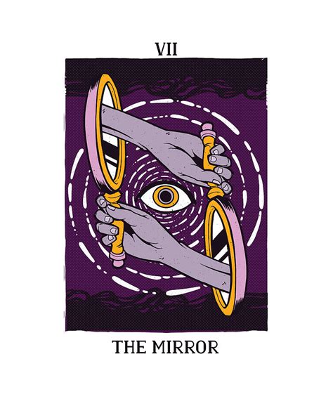 The Mirror Tarot Card Digital Art By Me Fine Art America