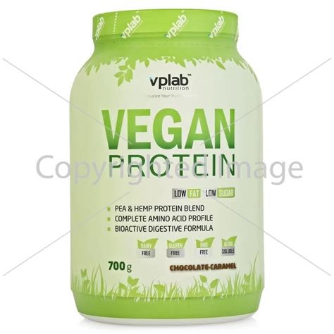 Vplab Vegan Protein Протеин шоколад ваниль 700 г цена купить в Киеве