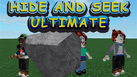 Roblox Hide And Seek Ultimate Youtube