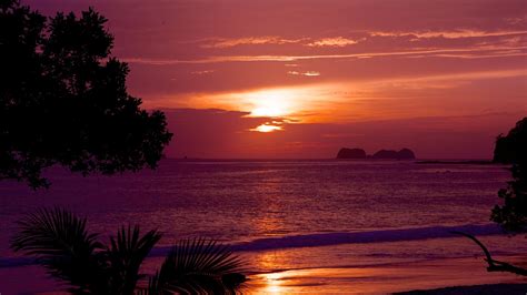 Sunset & Sunrise Pictures: View Images of Flamingo Beach