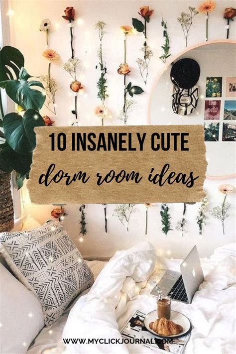 Here Are 10 Insanely Cute Dorm Room Ideas With Shop The Dorm Options