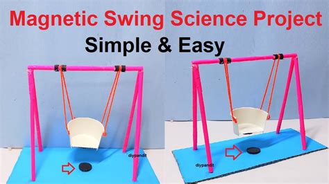 Magnetic Swing Working Model For School Science Project In Easy Steps