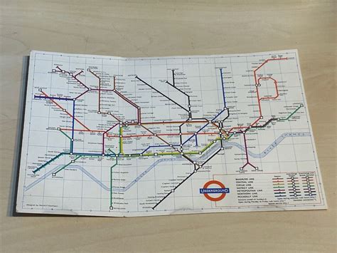 London Transport Underground Map Grelly Uk