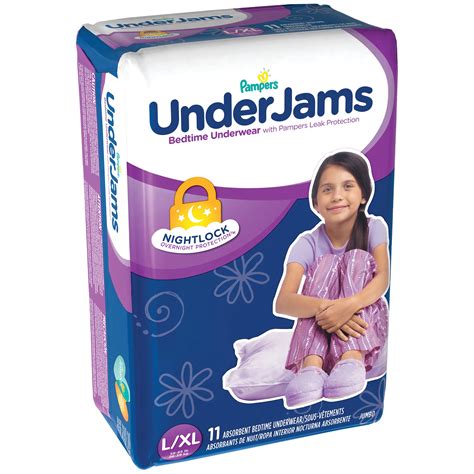 Pampers UnderJams Bedtime Underwear Girls 11 pk - Shop Training Pants at H-E-B