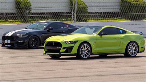 See Hp Shelby Gt Drag Race Hp Gt In Modded Mustang Fight