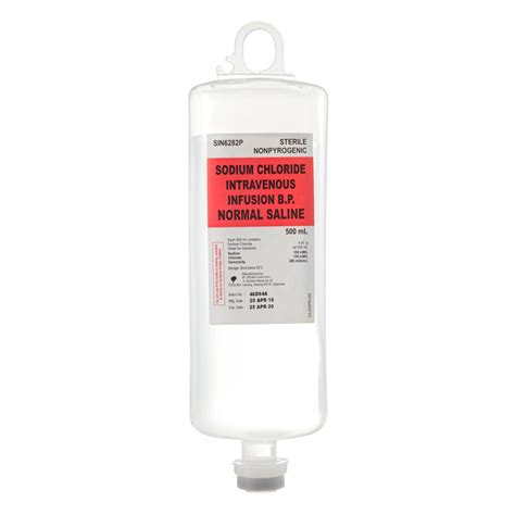 Normal Saline 500ml Luen Wah