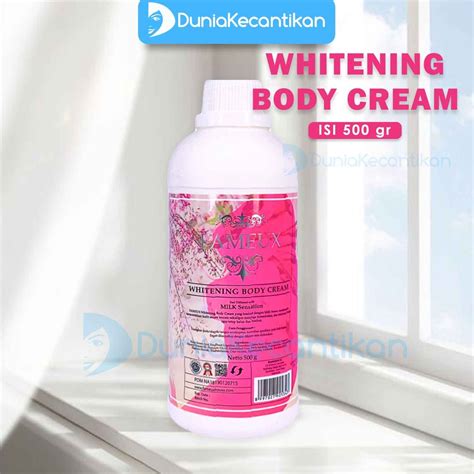 Jual Fameux Bleaching Whitening Body Cream Ml Pemutih Badan Bpom