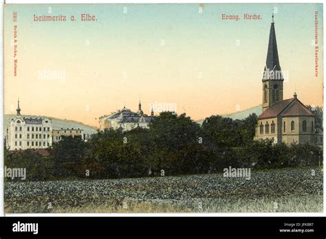 03301 Leitmeritz 1903 Evangelische Kirche Brück And Sohn Kunstverlag